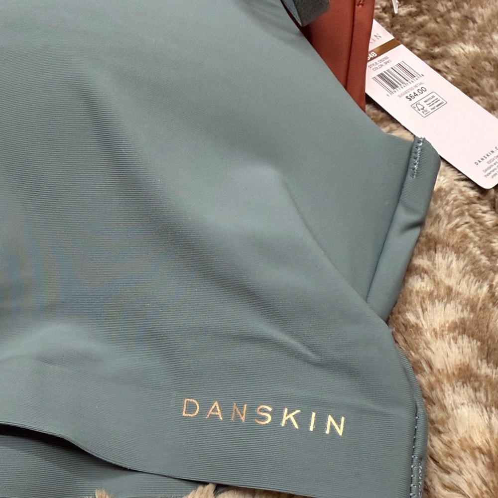 Danskin Women's Bralette Set - Green, Brown, Tan - Picture 2 of 6